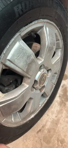 Troco Rodas Liga Leve Originais Chevrolet Aro 14 por Rodas de Ferro Aro 14