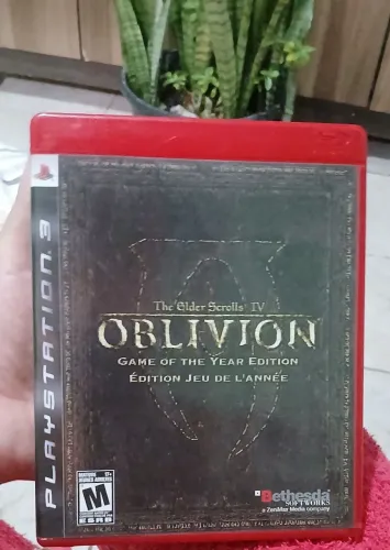The elder scrools oblivion game of the year editor ps3