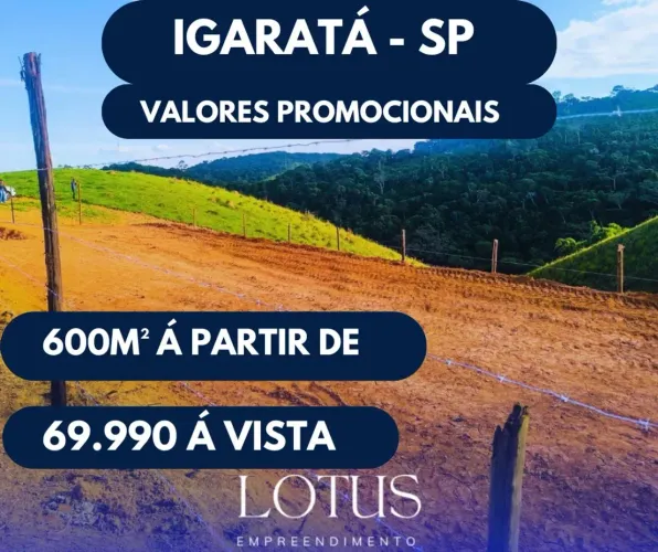 83T- LOTES BARATOS EM IGARATÁ
