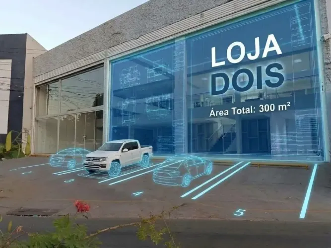 Imóvel Galpão Loja comercial para alugar avenida T-9 ar condicionado pronta p operação Goi