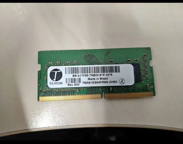 Memória ram ddr4 8gb 2400hz para notebook
