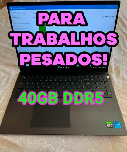 Lindo Dell Vostro 7620 - Core i7-12700H - RTX 3050 Ti - FHD PLUS - 40 GB DDR5