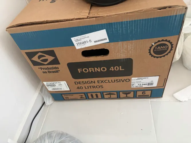 Formo Elétrico Novo nunca foi usado