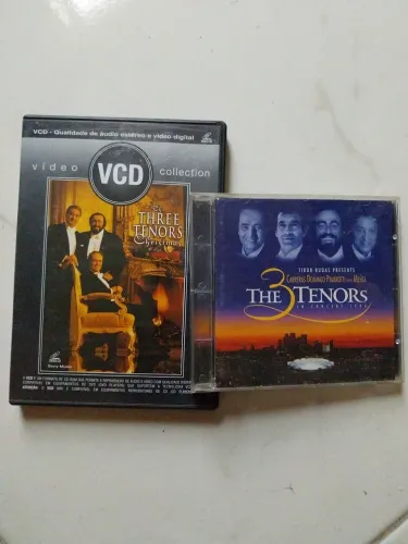1 DVD & 1CD DOS TRÊS TENORES