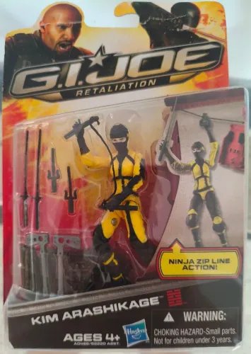 GI JOE 25TH RETALIATION/KIM ARASHIKAGE