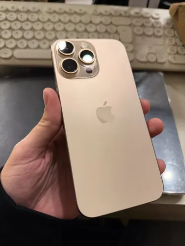 iPhone 16 Pro Max 512GB Dourado - bateria 91%