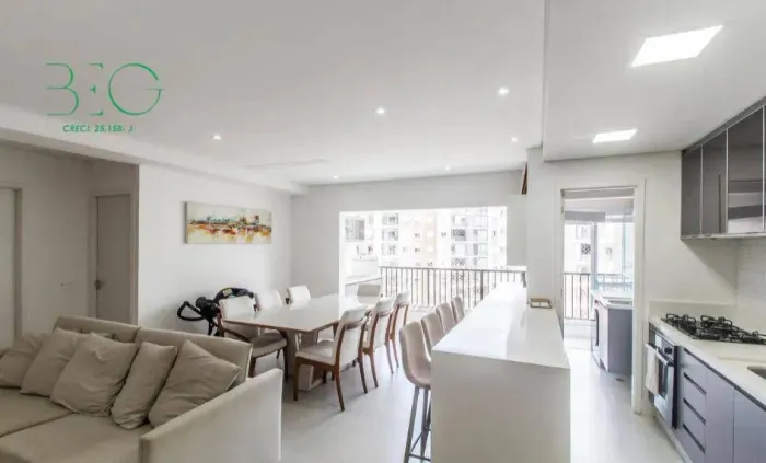 Apartamento com 4 dormitórios à venda, 110 m² por R$ 1.549. - Alphaville Empresarial - Bar
