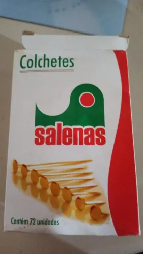 Colchetes Salenas com 72 Unidades