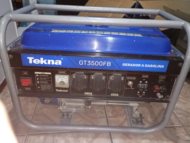 Gerador a gasolina tekna GT3500 FB