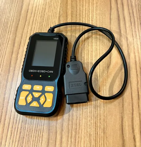 Scanner Automotivo OBD2 V520 Diagnóstico Leitor de Falhas Apaga Injeção