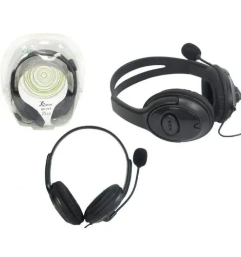 Fone De Ouvido Com Microfone Headset P/xbox Xiii60 Kp-324