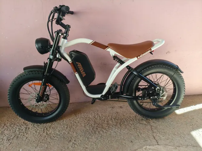 Bicicleta elétrica TSW e chopper