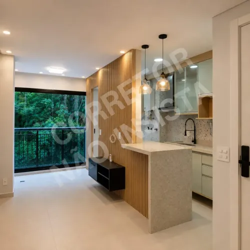 Apartamento para venda tem 63 metros quadrados com 2 quartos em Marapé - Santos - São Paul