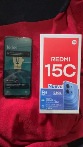 Celular novo na caixa 