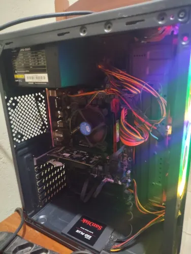 ? PC Gamer Completo + Monitor + Teclado Mecânico Redragon | SSD + GT 710 ?