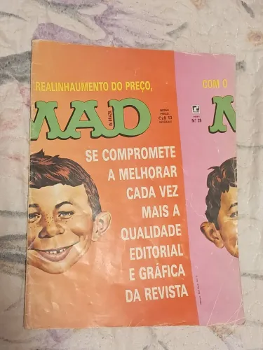 Coleção Revista MAD Antiga Editora Vecchi Anos 70/80 Rara