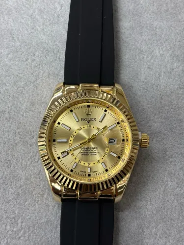 Relógio Rolex Sky-Dweller - Pulseira de borracha