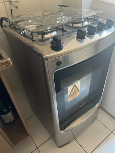 Fogão inox novo