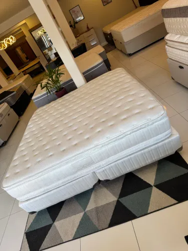 Colchão KING MAXFLEX LÁTEX SEMINOVO TOP - Entregamos! 