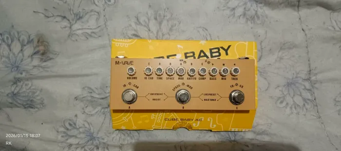 Pedal para violão - M-Vave. 