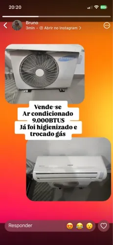 Ar condicionado 9000 bitus