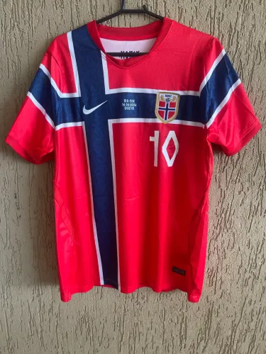 Camisa Noruega - Copa do mundo 2026 - Odegaard 10