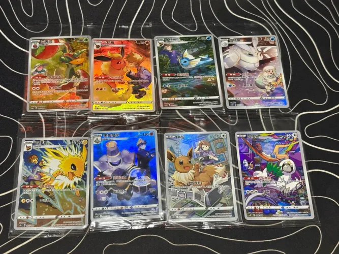 Set Completo de Cartas Pokémon - Display Frame