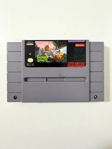 Jogo Thunder Spirits Original Super Nintendo Snes Americano