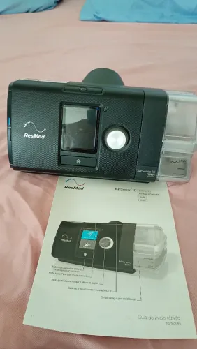 CPAP AIRSENSE S10 AUTOSET COM UMIDIFICADOR INTEGRADO RESMED
