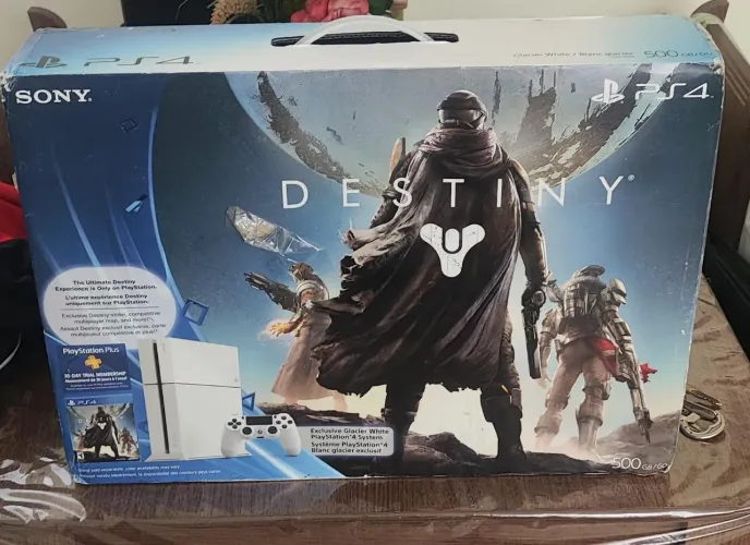 Playstation 4 - ps4 Versão destiny Completo na Caixa. Ac cartao 12x