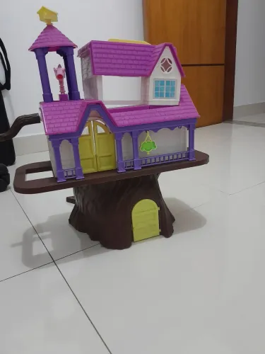 Casa da árvore para bonequinhas
