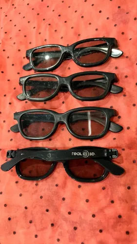 Óculos 3D Passivos RealD para cinema e tvs