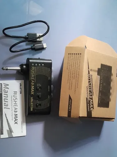 Amplificador de fone para guitarra com efeitos