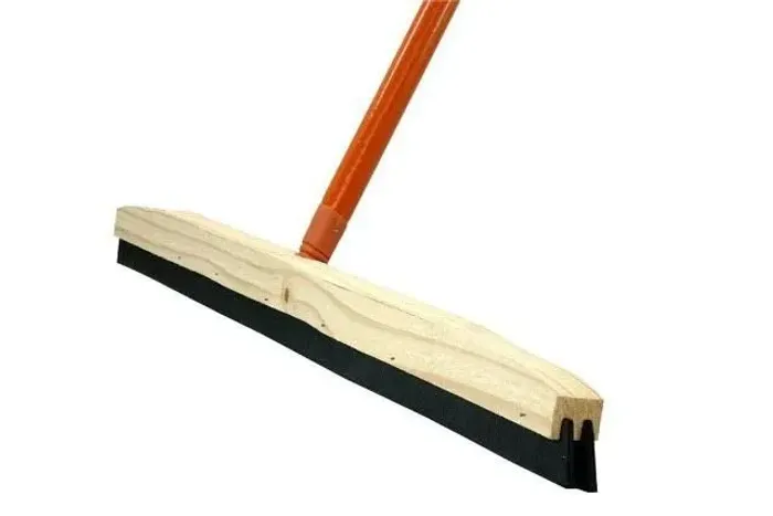 Rodo 40cm madeira duplo c/ cabo plastificado pendura 