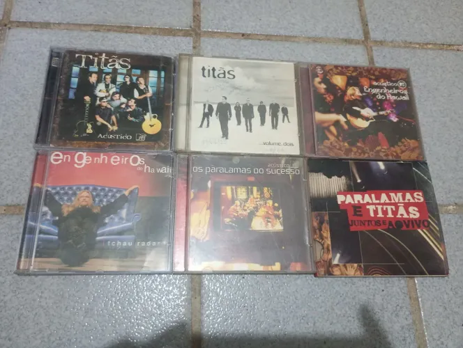 Cds de Rock Nacional Originais