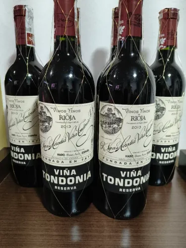 Vinho espanhol tondonia reserva 2013