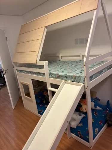 Cama beliche sem uso 