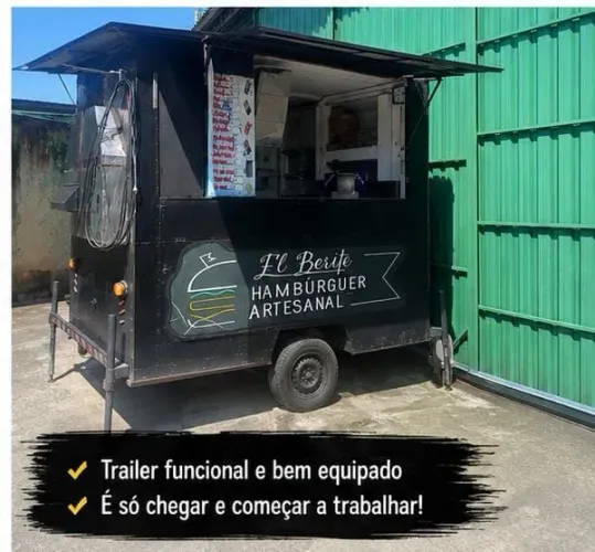 ? FOOD TRAILER COMPLETO - PRONTO PARA TRABALHAR ?