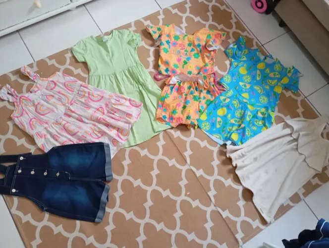 Roupas menina tam 8/10 - 8 peças (novas e semi novas) super conservadas
