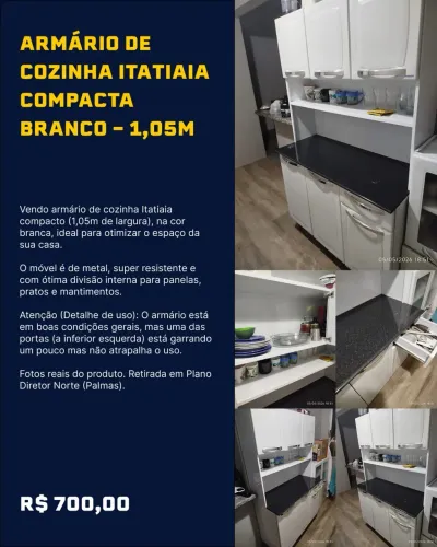 Armário semi novo