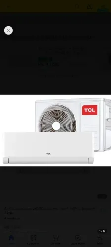 Ar condicionado TCL - Inverter (Frio/Quente)