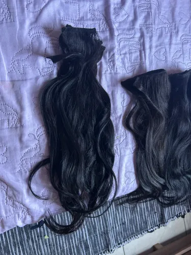 Cabelo humano liso 