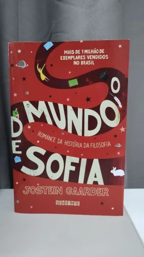 Livro o Mundo de sofia