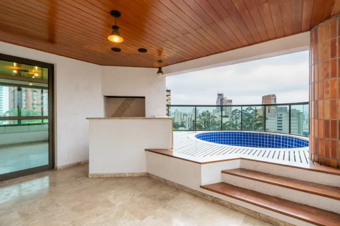 Apartamento para venda em Morumbi com 4 quartos, sendo 4 suítes, 236m²