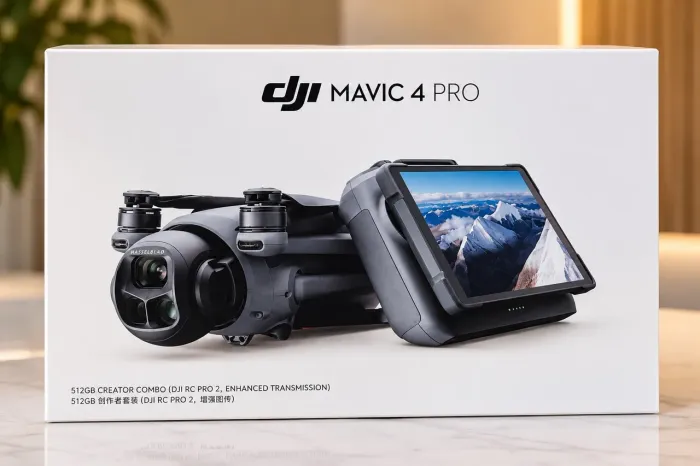 DRONE DJI MAVIC 4 PRO 512GB CREATOR COMBO ? EDIÇÃO PREMIUM
