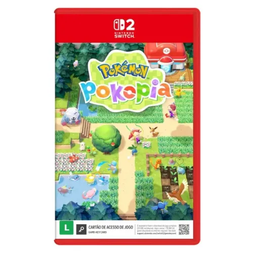 Pokémon Pokopia Nintendo Switch 2 - Mídia Física - Lacrado