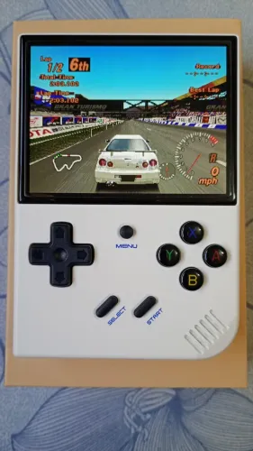 Console Portatil Retro Anbernic RG35XX PLUS Jogue PS PSP Nintendo64 NDS Dreamcast SNES GBA