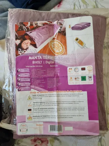 Manta térmica estética corporal