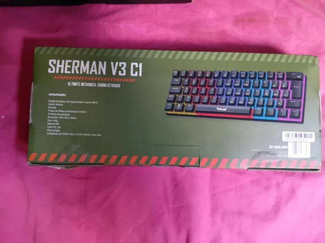 Teclado Gamer Mecânico