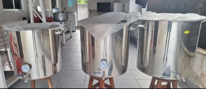Panelas de cerveja artesanal
